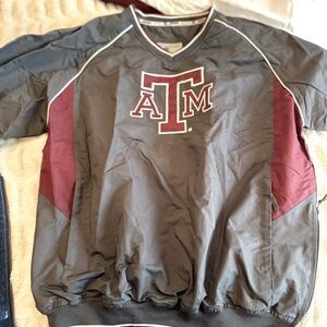 Colosseum Athletics Texas A&M Aggies
Pullover Windbreaker, Size L
